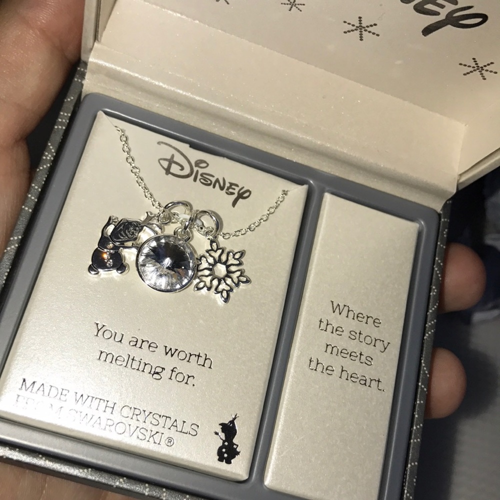 Olaf necklace.